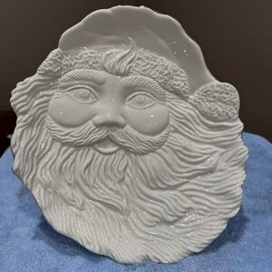 Mikasa Holiday Elegance Santa's Cookie Plate